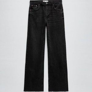 ZARA wide leg denim